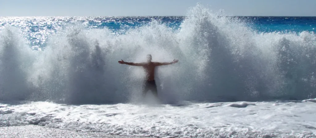 Persistent in the face of challenges. Standing Strong with a resilient mindset